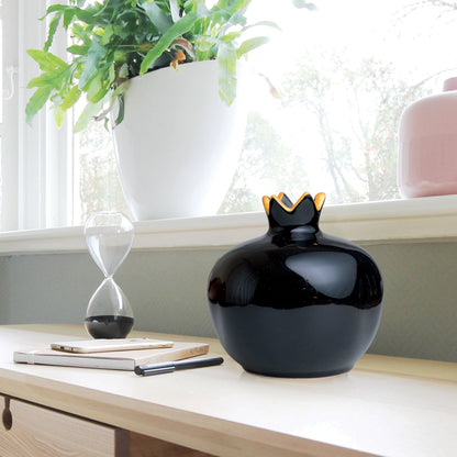 Handmade Ceramic Pomegranate Vase, Ceramic Vase Home Decor