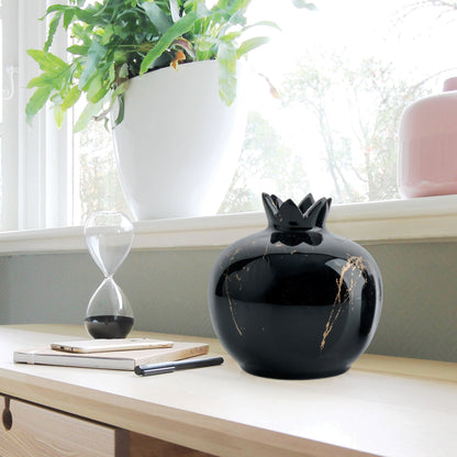 Handmade Ceramic Pomegranate Vase, Ceramic Vase Home Decor