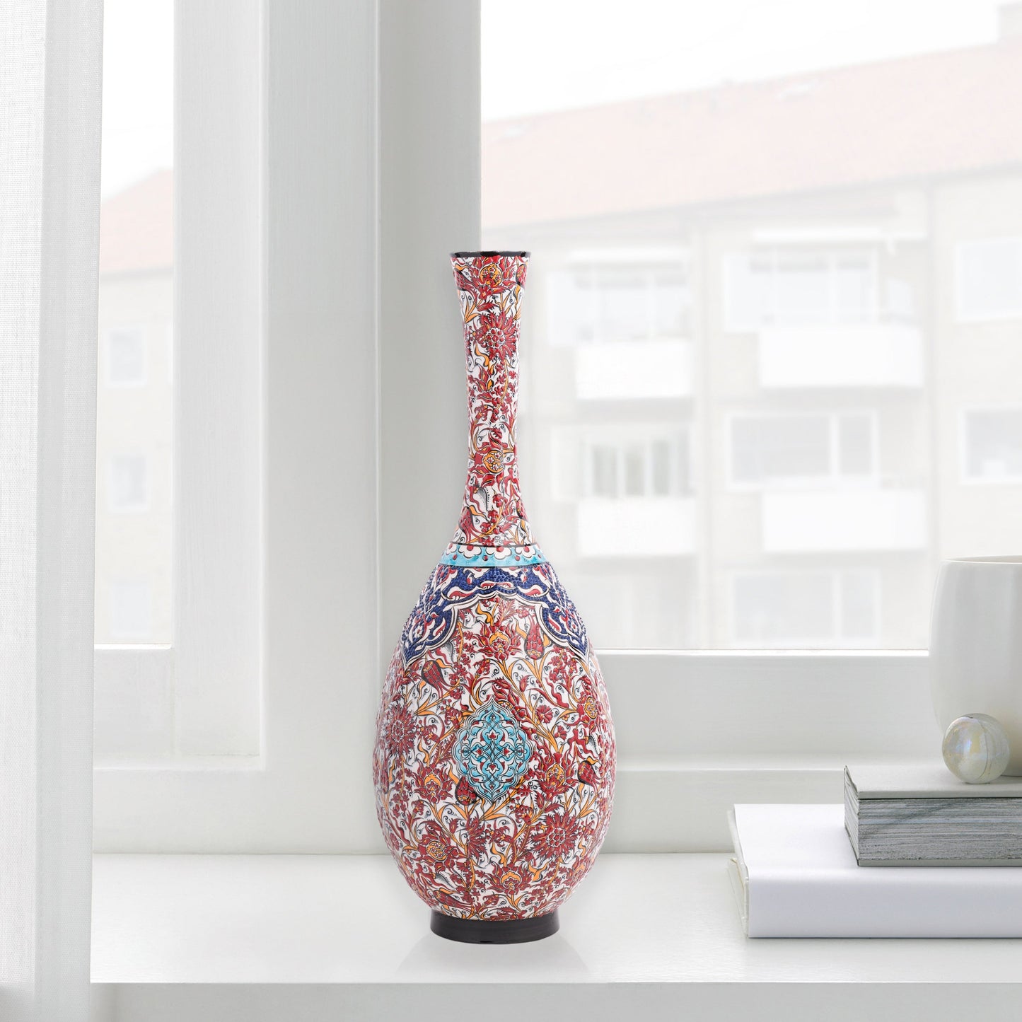 ceramic bottle, decorative bottle, ceramic vase, handmade ceramic bottle