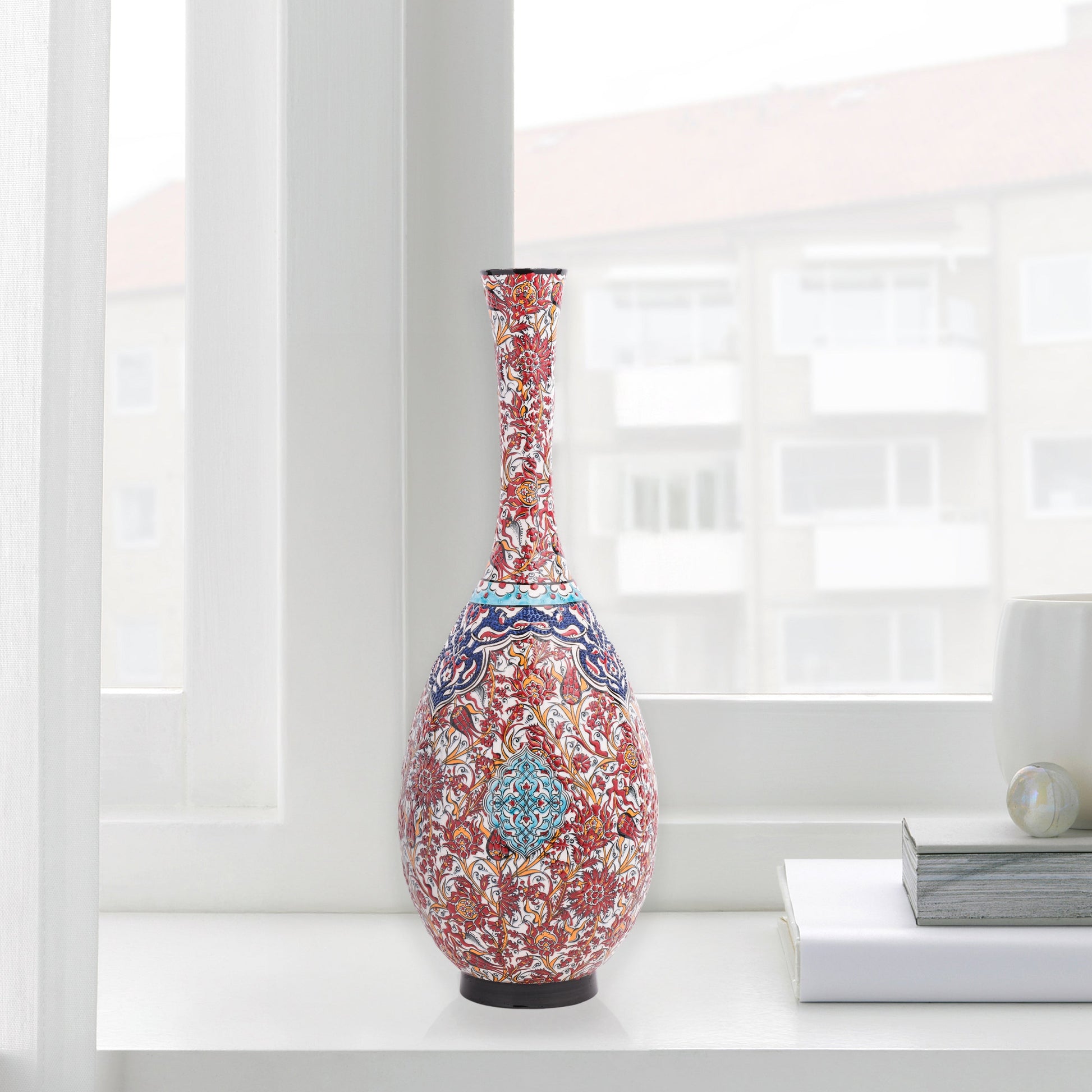 ceramic bottle, decorative bottle, ceramic vase, handmade ceramic bottle