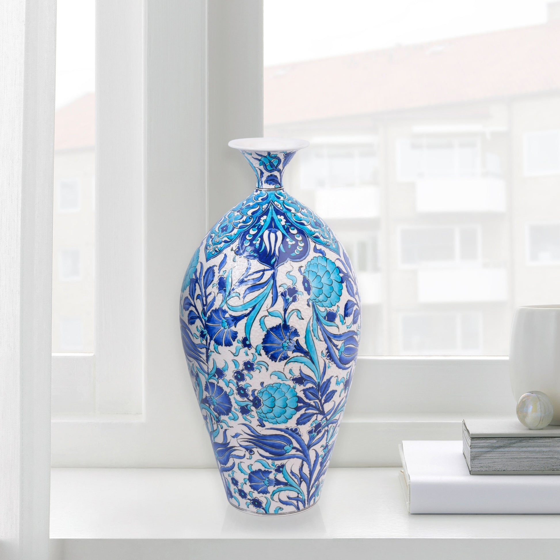 ceramic bottle, decorative bottle, ceramic vase, handmade ceramic bottle