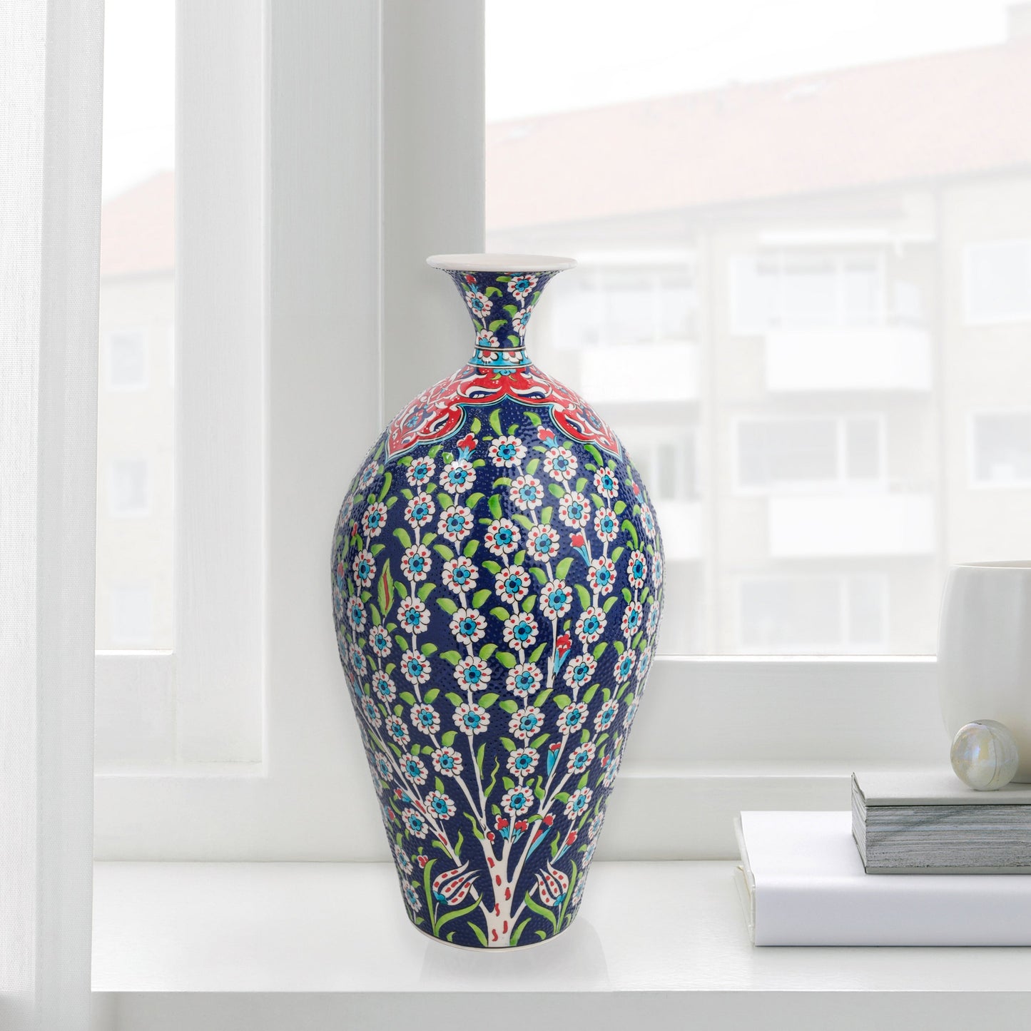 ceramic bottle, decorative bottle, ceramic vase, handmade ceramic bottle