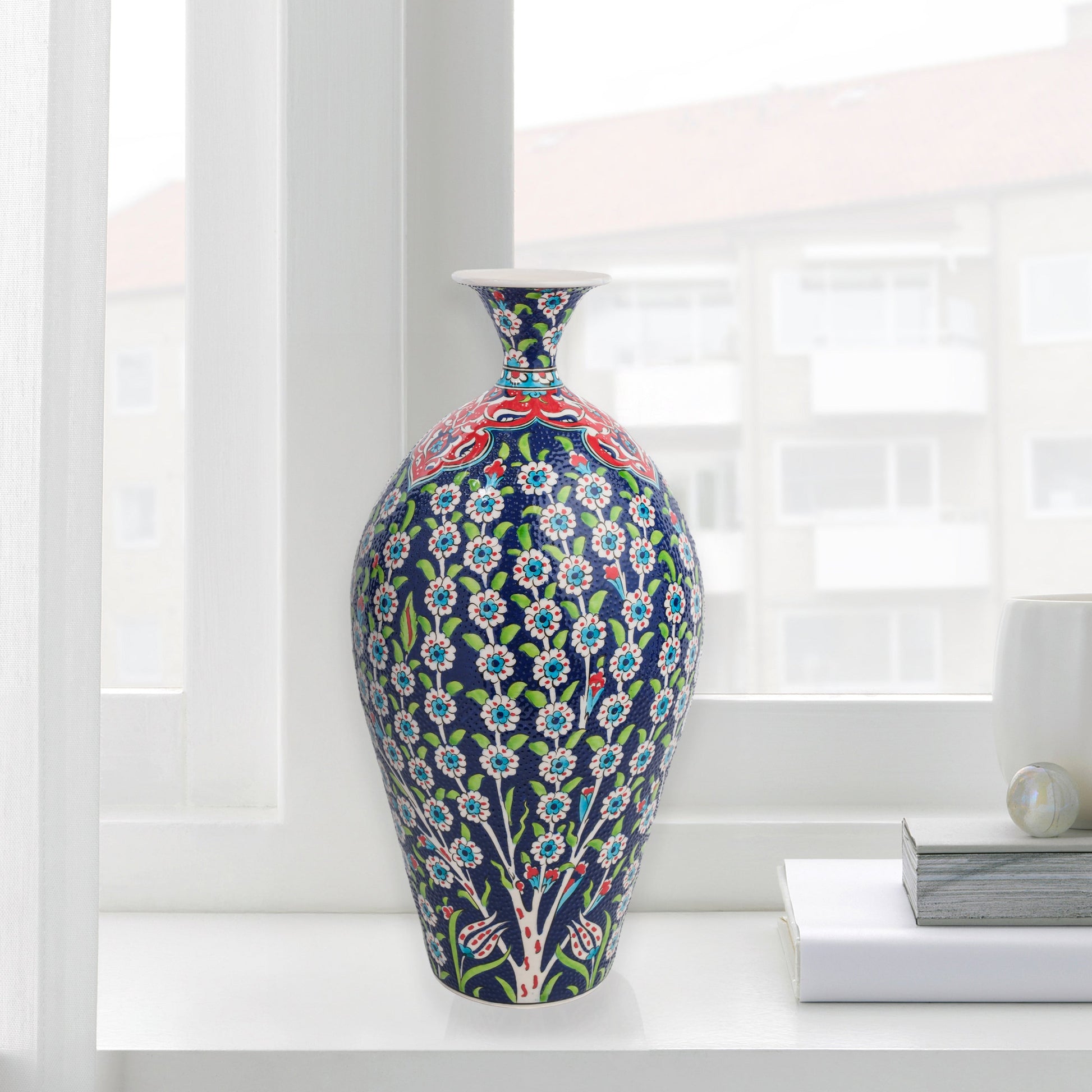 ceramic bottle, decorative bottle, ceramic vase, handmade ceramic bottle