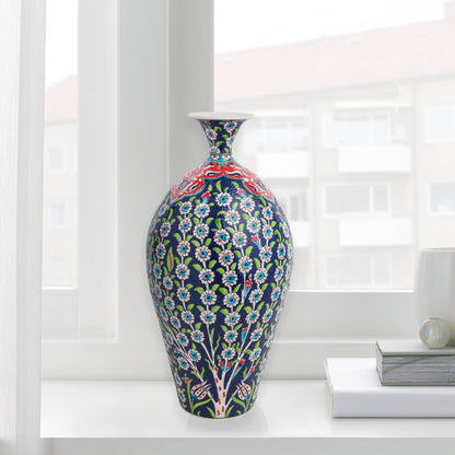 ceramic bottle, decorative bottle, ceramic vase, handmade ceramic bottle