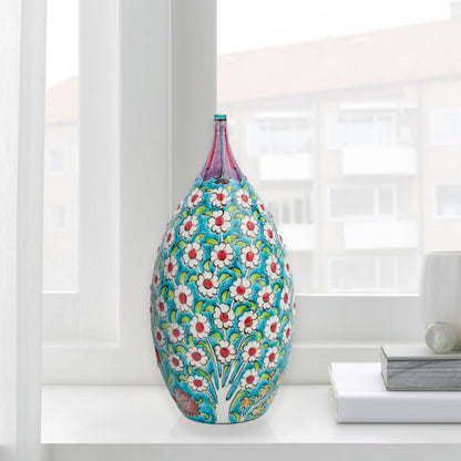 ceramic decorative bottle, ceramic vase, decorative vase