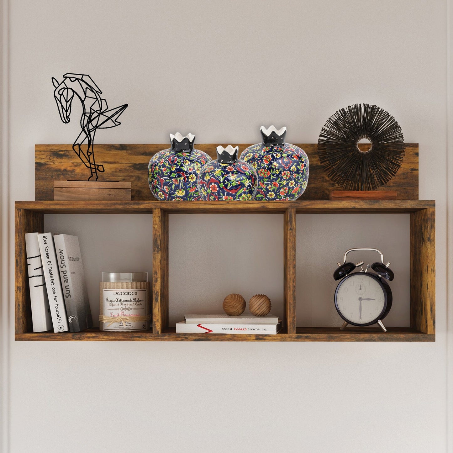 Handmade Ceramic Pomegranate Vase, Ceramic Vase Home Decor