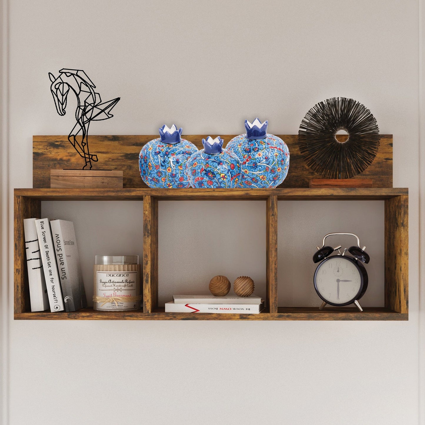 Handmade Ceramic Pomegranate Vase, Ceramic Vase Home Decor