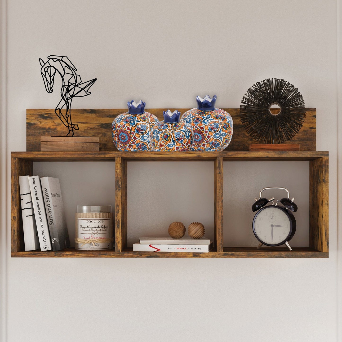 Handmade Ceramic Pomegranate Vase, Ceramic Vase Home Decor