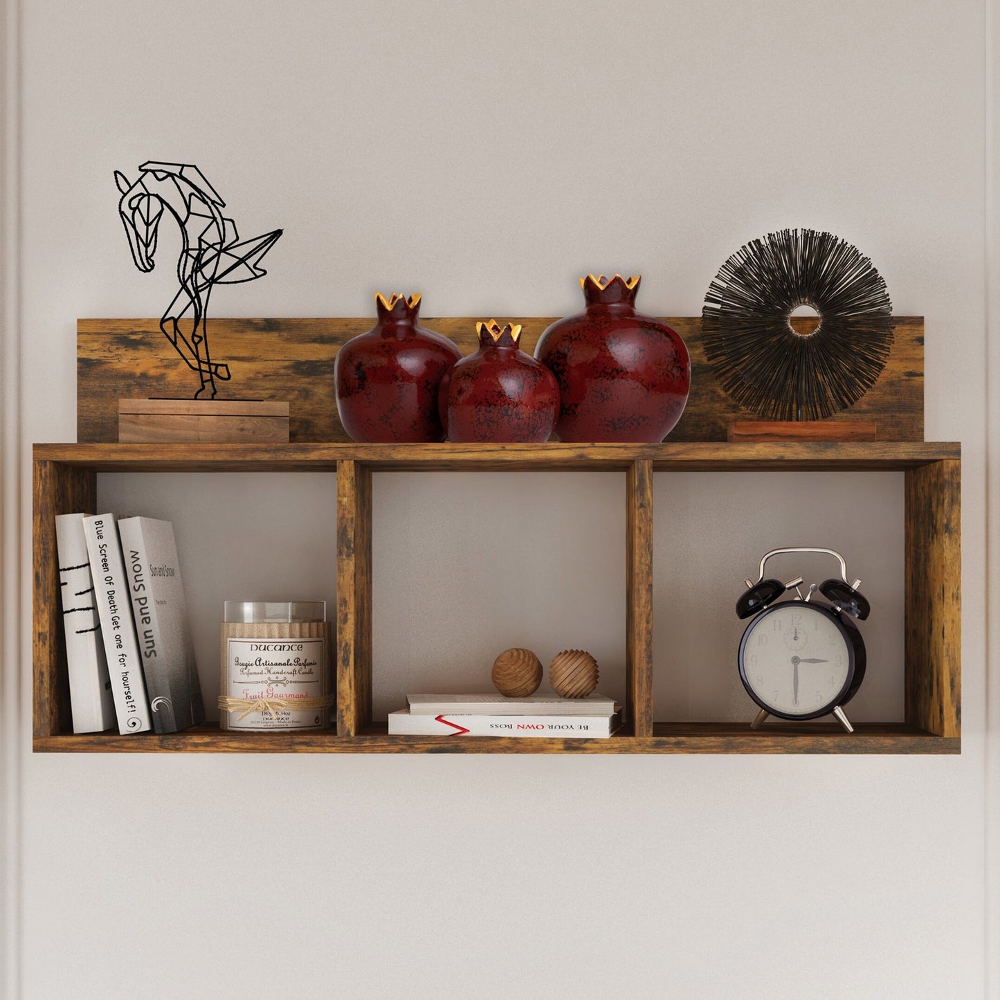 Handmade Ceramic Pomegranate Vase, Ceramic Vase Home Decor