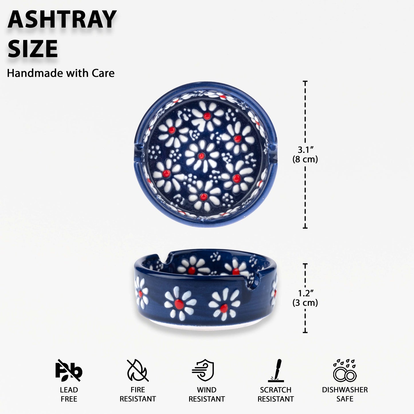 handmade ceramic ashtrays, ashtray for outdoor