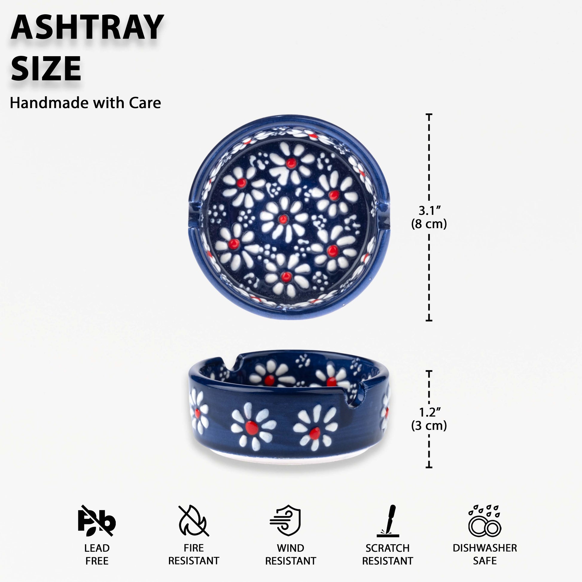 handmade ceramic ashtrays, ashtray for outdoor