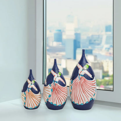 decorative ceramic bottle