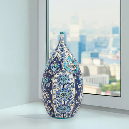 ceramic decorative bottle, ceramic vase, decorative vase