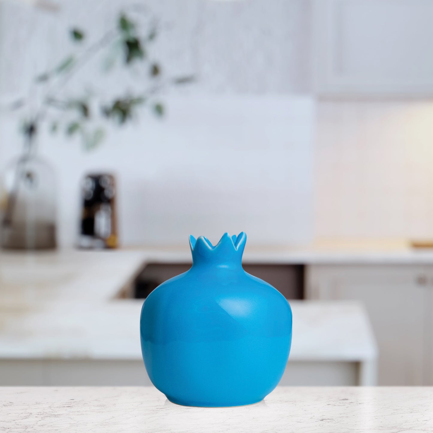 Handmade Ceramic Pomegranate Vase, Ceramic Vase Home Decor