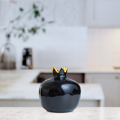 Handmade Ceramic Pomegranate Vase, Ceramic Vase Home Decor
