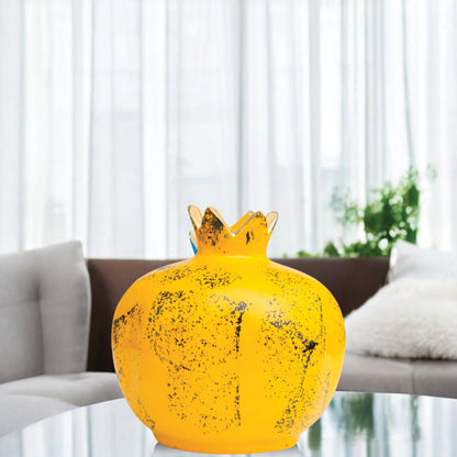 Handmade Ceramic Pomegranate Vase, Ceramic Vase Home Decor