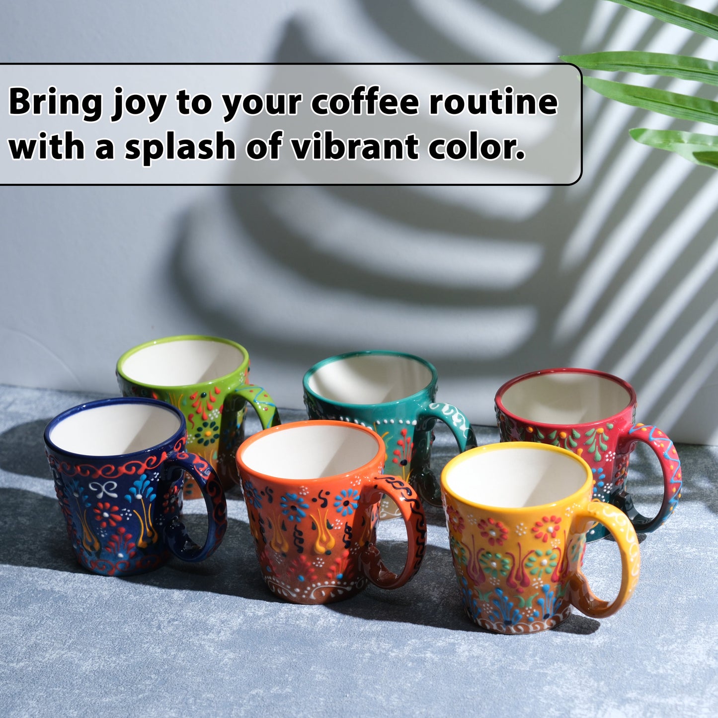 handmade ceramic coffee mug