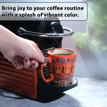 handmade ceramic coffee mug