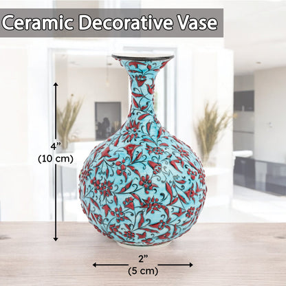 Handmade Ceramic Decorative Vase, Tulip Breeze Ceramic Vase