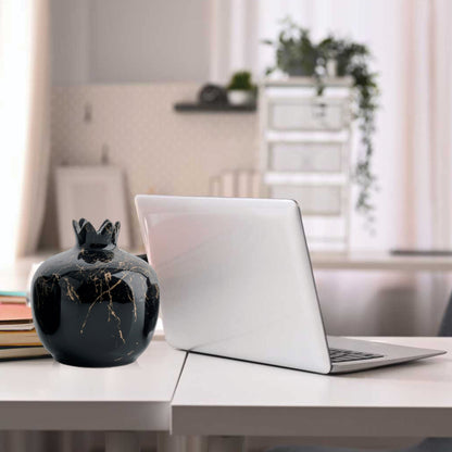 Handmade Ceramic Pomegranate Vase, Ceramic Vase Home Decor