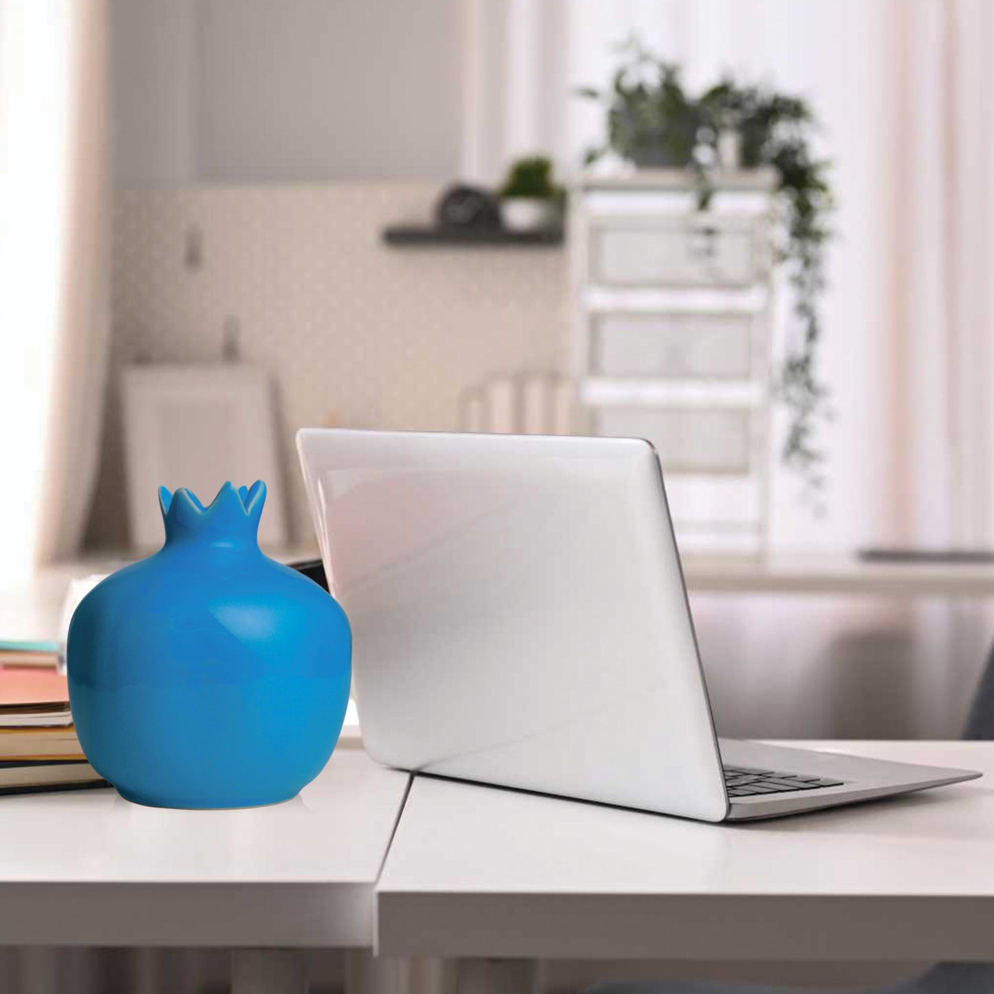 Handmade Ceramic Pomegranate Vase, Ceramic Vase Home Decor